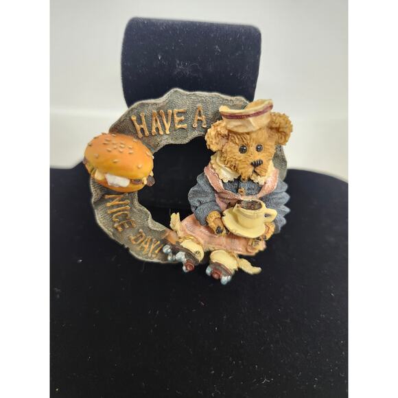 Vintage 1995 Boyd's Bear Holiday Pins Lot of 3 Christmas brooch - Picture 3 of 6